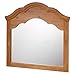 South Shore Prairie Country Wall Mirror, Country Pine