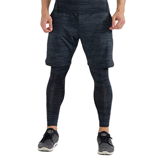 Keliay Bargain Shorts Trunks Men's New Kind Men's Sports Shorts Running Shorts Pure Breathable Sports Short Black