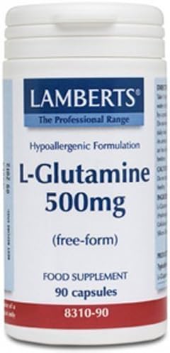 Lamberts L-Glutamine 500mg QTY 90 Capsules