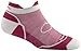 Darn Tough Merino Wool Double Cross No Show Tab Sock - Women's Berry Medium