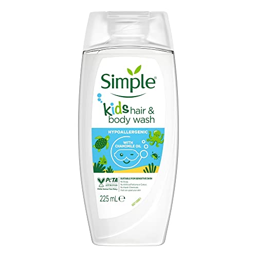 Simple Kind to Skin Hypoallergenic Hair & Body Wash Kids 225 ml