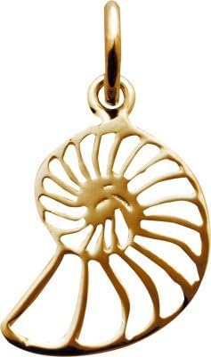 Lily Charmed - Gold Plated Shell Slice Charm