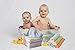 NaturCute Bamboo Baby Hooded Towel and 6 Washcloths Set - Blue