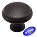 Cosmas 5422ORB Oil Rubbed Bronze Cabinet Hardware Mushroom Knob - 1-3/16" Diameter - 5 Pack