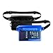 Waterproof Pouch 2 Pack with Adjustable Waist Strap - Keep Your Phone Wallet License Safe and Dry - Perfect Dry Bag for Boating Swimming Snorkeling Fishing Sailing Beach Water Parks (Black & Blue)