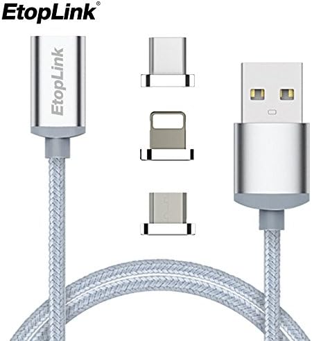 MAGNETIC 7.8FT 3in1 Charging Cable FAST CHARGE and DATA transfer