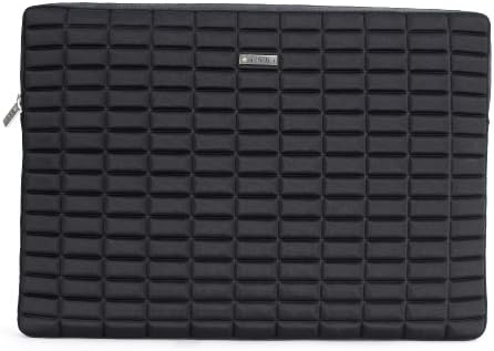 Abbi Embossed Neoprene Sleeve for MacBook Pro 15-inch Black