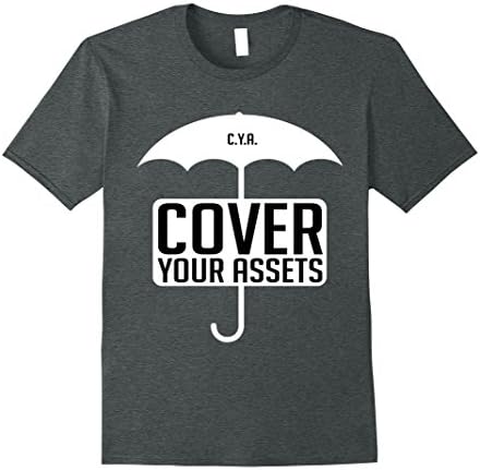 Mens Cover Your Assets 2XL Dark Heather