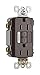 Legrand radiant 1597NTLTRDBCC4 15 Amp Night Light GFCI Self Test Tamper-Resistant Decorator Duplex Outlet with Cool Touch LED, Dark Bronze (1 Count)