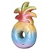 6.1inch Jumbo Squishies Slow Rising Fruit Squishy Toys Soft Pineapple Scented Stress Reliever Toys Rainbow Decorative Birthday Gifts for Kids Adults