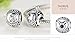Taurus Zodiac Sign Charm fit Pandora Charms Bracelet, 925 Sterling Silver Plated Platinum Bead Charm 12 Horoscope Constellation Charm for US European Bracelet and Necklace, Birthday Gifs BJ09026