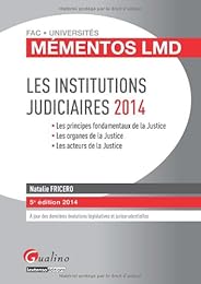 Les  institutions judiciaires
