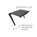 HD01P TV Screen Top Shelf Monitor Mount Organizer for Computer Monitor/Flat Screen TV,Black