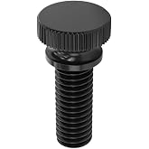 Nylon Thumb Screws, 3/8"-16 Thread (10, Black, 1")