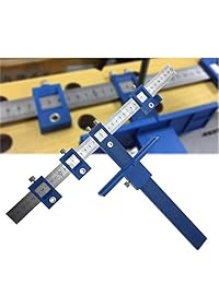 ASCENDAS   Tirador para cajones de madera Jig para taladrar agujeros, sistema maestro