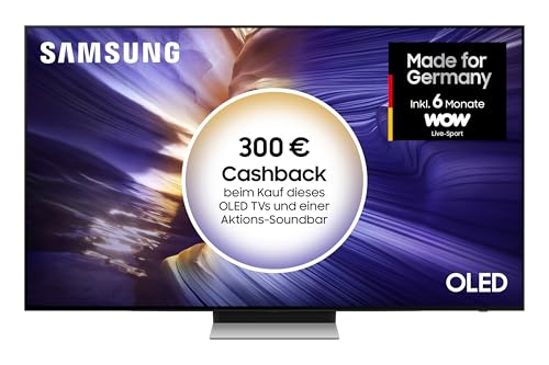 Samsung OLED 4K S90F 77 Zoll (195 cm), UHD Fernseher, NQ4 AI Gen3 Prozessor, OLED HDR+, 4K Upscaling Pro, Dolby Atmos, Gaming Hub, Motion Xcelerator 144Hz, Samsung Vision AI Smart TV 2