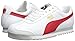 PUMA Men's Roma Basic Fashion Sneaker, White/High Risk Red/White - 9.5 D(M) US