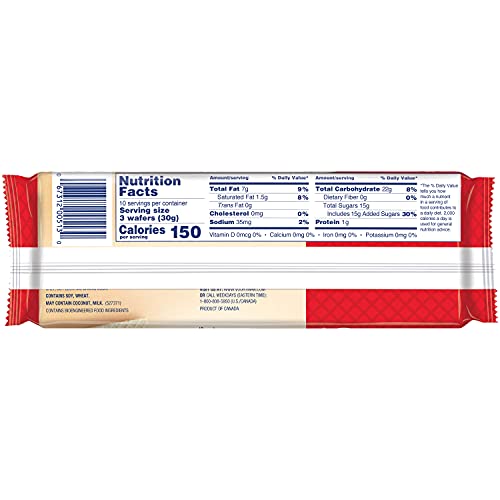VOORTMAN BAKERY STRAWBERRY WAFERS, 30 COUNT
