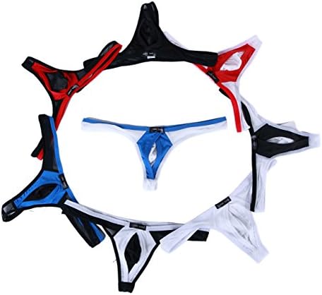 Perfect UNDIES Men's Sheer Mesh Thong Bikini Underwear 1003