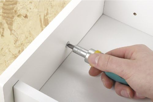 wolfcraft Miniature Hand Screwdriver with Ratchet Function I 1237000 I for Fast screwing and unscrewing Without Having to Change Grip - Image 4