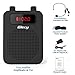 Giecy Voice Amplifier Portable 15W Rechargeable Wired Headset Microphone Personal Voice Amplifiers for Teachers Singing Coaches Training Presentation Tour Guide