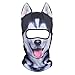 JIUSY 3D Animal Ears Balaclava Face Mask Breathable Hood Outdoor Sports Motorcycle Cycling Ski Halloween Party