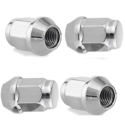 M12 x 1.5 wheel nuts lugs bolts in Black for Ford Focus 4 x 19mm Hex
