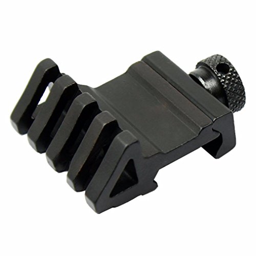 Iuhan 45 Degree Offset Rail Mount Quick Release Picatinny Weaver Style Universal Rail