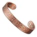 6.5'' Magnetic Copper Bracelets with 6 Magnets for Arthritis or your old lady old father old mother old man