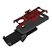 Elegant Choise Moto Z Play Case, Moto Z Play Holster Case, Heavy Duty Dual Layer Full Body Protective Kickstand Case Cover with Belt Clip Holster Case for Moto Z Play Droid (Red)