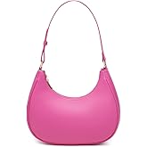 WSRYDJDL Crescent Shoulder Bags for Women Cute Hobo Tote Handbag Under the Arm Purses Mini Clutch Purse with Zipper Closure | Crescent, Cute, Under the Arm, Purses, Mini, with Zipper Closure