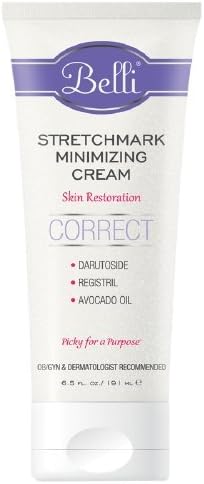Belli Stretchmark Minimizing Cream 6.5 oz [2 Pack]