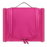 Less Like Hanging Carry Case Travel Tolietry Bag For Men and Women Toiletries Kit Organizer Bathroom Storage Cosmetic Bag For Cosmetic, Makeup, Shaving, Shampoo, Personal Items