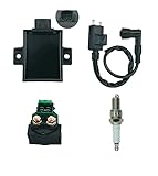 Ignition Coil with CDI Box&Starter Solenoid Relay