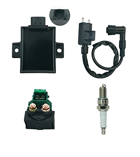 Ignition Coil with CDI Box&Starter Solenoid Relay