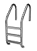 Inter-Fab L3E049S 3-Step Economy Pool Ladder with Sure-Step Tread