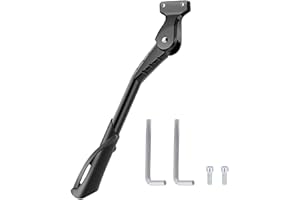 colomira Bike Kickstand for Adult Bikes,Aluminum Alloy Bicycle Kickstand Adjustable for 24-29 Inch,Bicycle Kickstand for Mountain Bike, Trek Bike, Road Bike, City Bike,Non-Slip Sole (style-2)