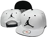 Air Jordan Unisex Hip-Hop Snapback Baseball Caps Mens Womens Adjustable Bboy Fashion Hat(white)