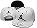 Air Jordan Unisex Hip-Hop Snapback Baseball Caps Mens Womens Adjustable Bboy Fashion Hat(white)