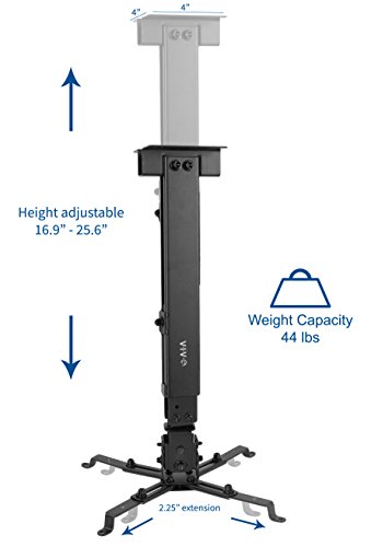 2 VIVO+Adjustable+Extendable+Projection+MOUNT+VP06B