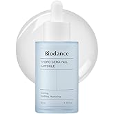 Biodance Hydro Cera-nol Ampoule, Intensive Moisturizing Serum, Deep Hydration & Soothing with Panthenol, Redness Reducing Serum, 1.69 fl. oz (50ml)