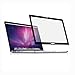TOP CASE Anti-Glare Bubble Free LCD Screen Protector with Black Frame Compatible with Apple MacBook Pro 13-Inch (A1278) Bundle with Mouse Pad - Black