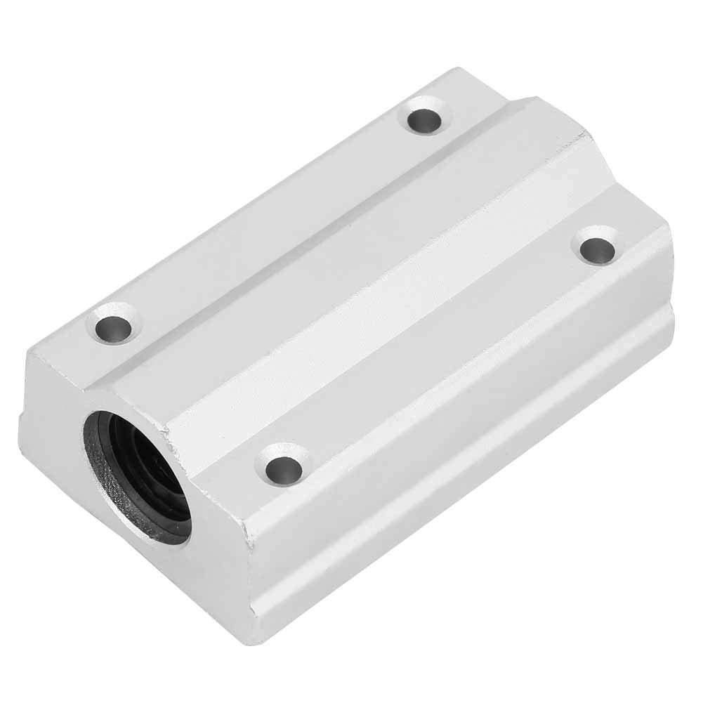22mm Linear Bearing Slide Block Aluminum Alloy Linear Motion Ball Bearing Slide Block for CNC Router Parts Transmission Device