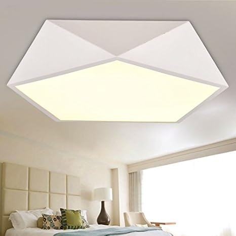 Cghyy Modern Led Ceiling Lamp Simple Creative Geometry Chandelier