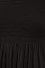 Sakkas 5026 Comfortable Jersey Feel Solid Color Smocked Bodice String Halter Maxi / Long Dress - Black / X-Large