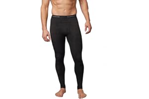 Stanfield's Men's HeatFX Heavyweight Base Layer Long Johns, Acrylic Blend, Black