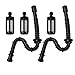 HIPA Fuel Line Hose Tube with 3 Filter for STIHL 024 026 036 MS240 MS260 MS360 MS290 MS310 MS390 029 039 Chainsaw