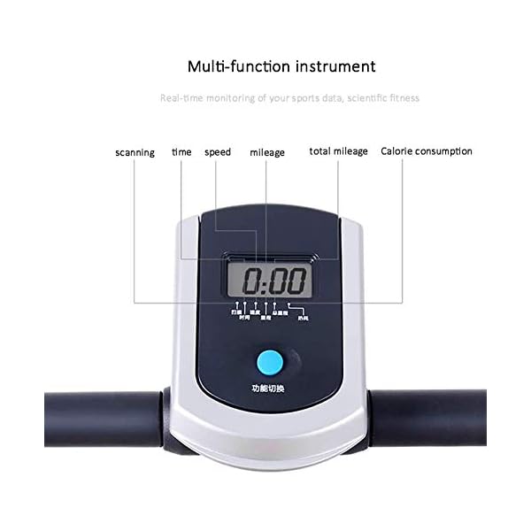 Gululu-Foldable-Treadmill-Manual-Treadmill-with-150-kg-Capacity-and-Double-Wheels-Low-Noise-Portable-Treadmill-for-Running Gululu Foldable Treadmill, Manual Treadmill with 150 kg Capacity and Double Wheels, Low Noise Portable Treadmill for…