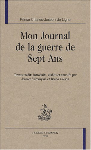 Mon journal de la guerre de Sept ans
