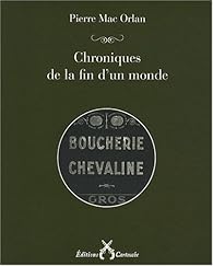 Book's Cover ofChroniques de la fin d'un monde